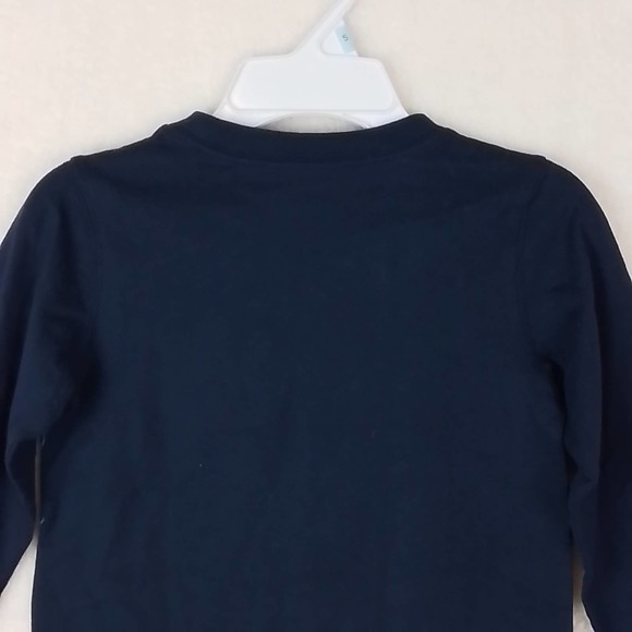 Carter's Long Sleeve Cotton Graphic Tee Size 5 in Blue w/ Space Theme - Picture 6 of 11